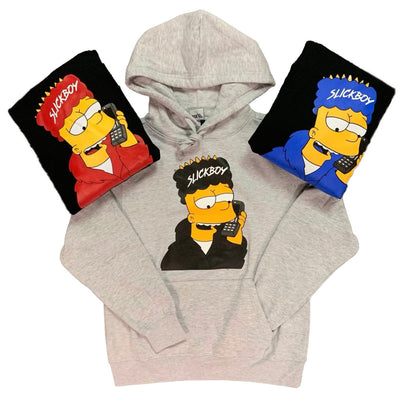 Slick Boy Bart Hoodies